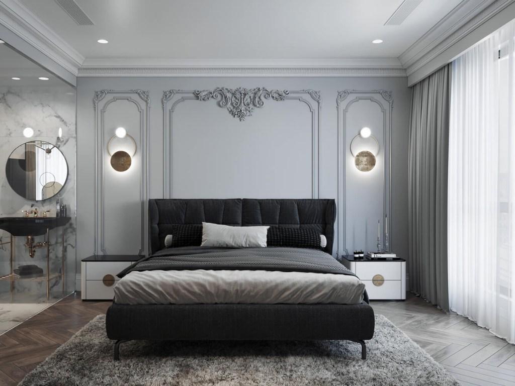 nội thất phòng ngủ tân cổ điển