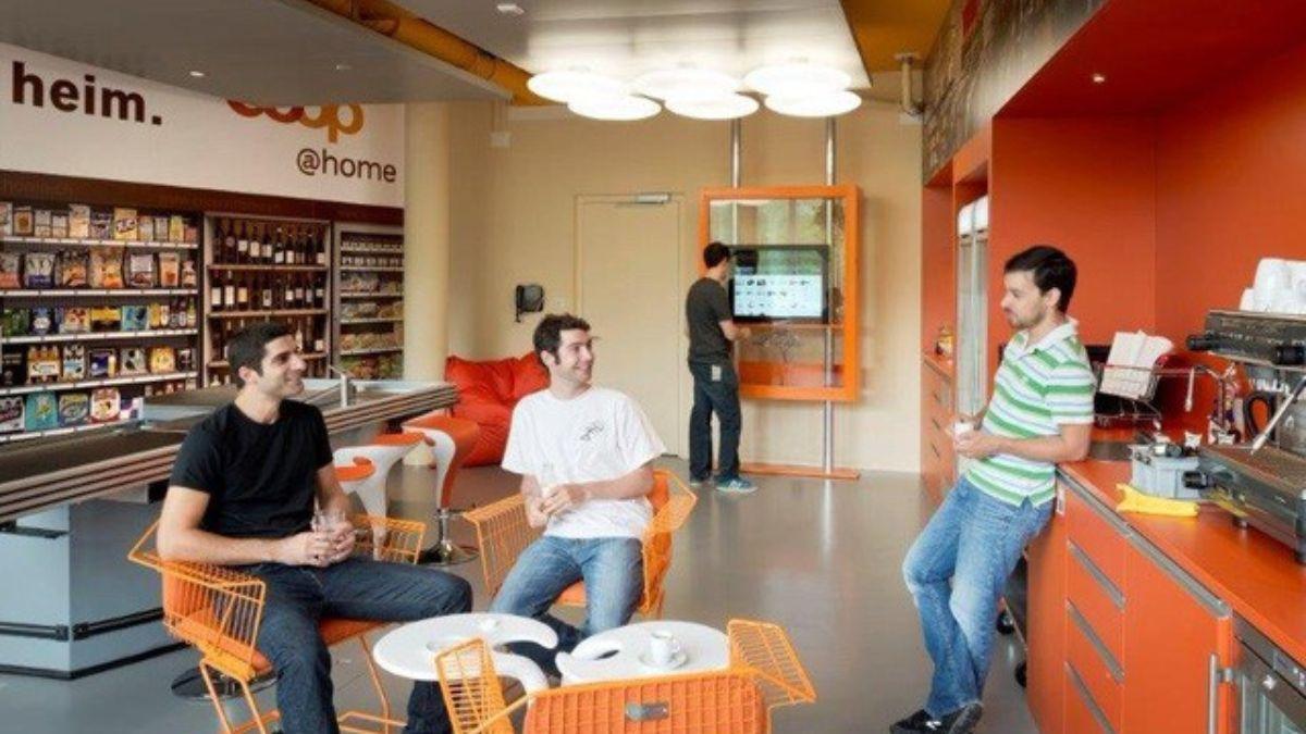 Bố trí nội thất văn phòng google
