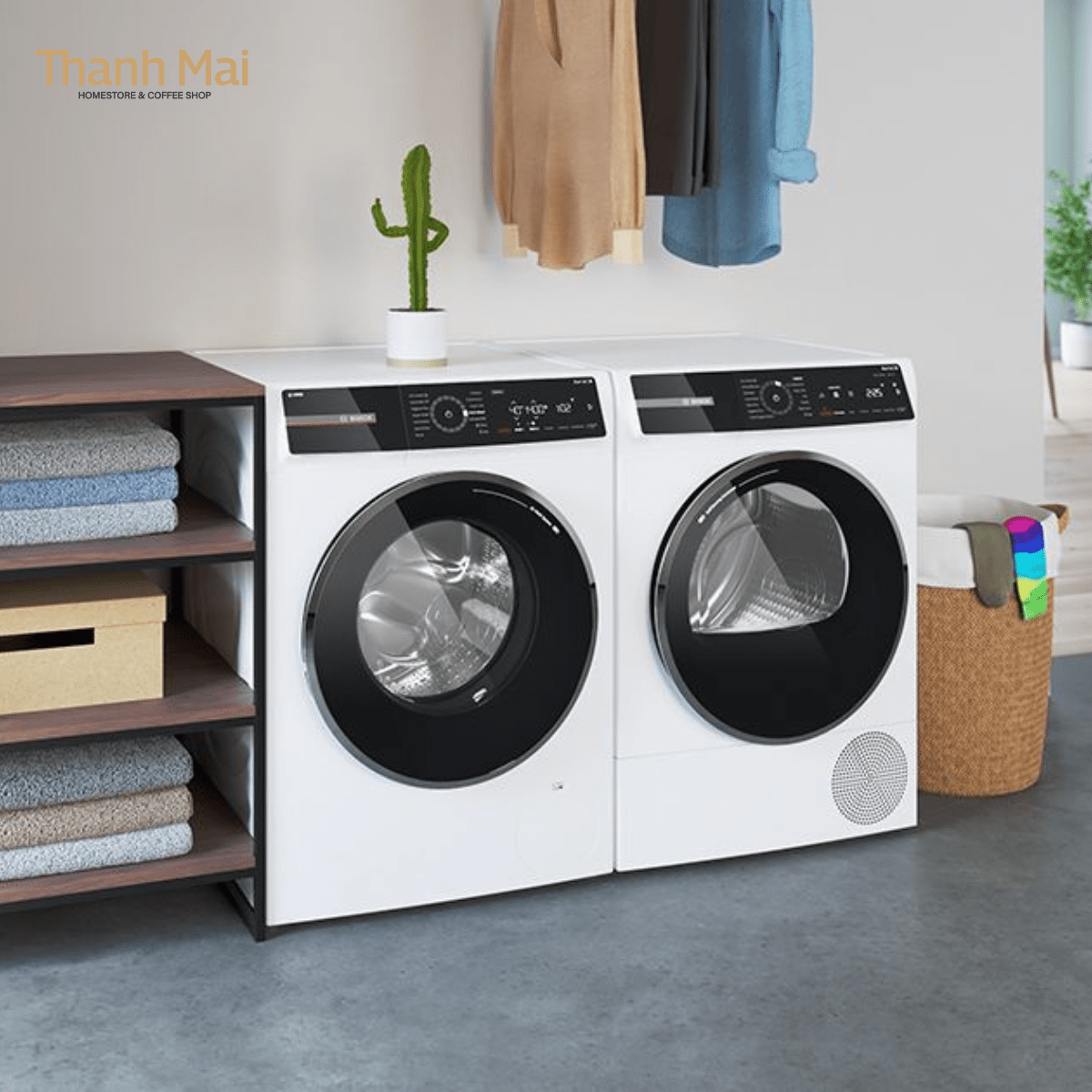 cách sử dụng máy giặt Bosch