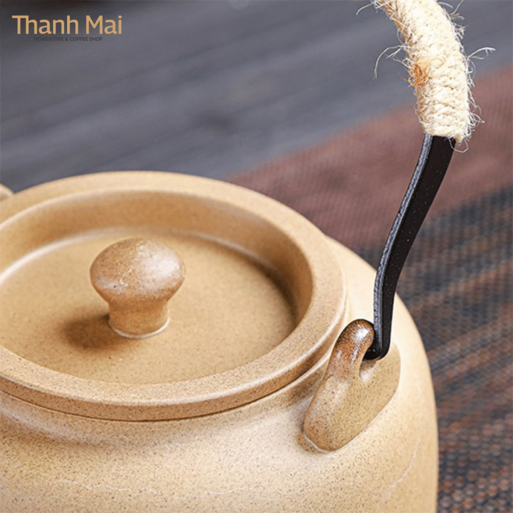 bộ ấm trà gốm sứ