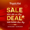 Flash sale đại lễ 30/4 - 1/5
